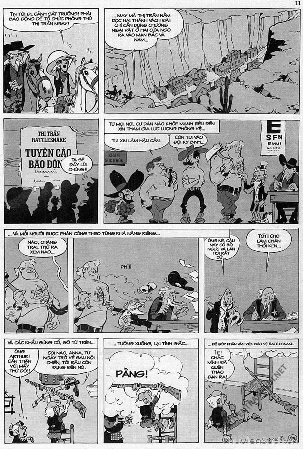 Truyện Tranh Cuộc Phiêu Lưu Kỳ Thú Của Lucky Luke trang 3