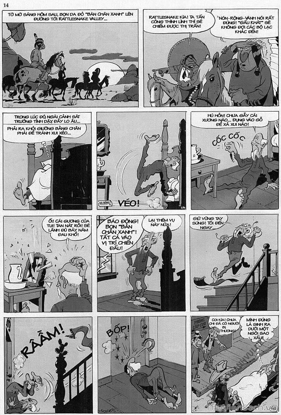 Truyện Tranh Cuộc Phiêu Lưu Kỳ Thú Của Lucky Luke trang 3