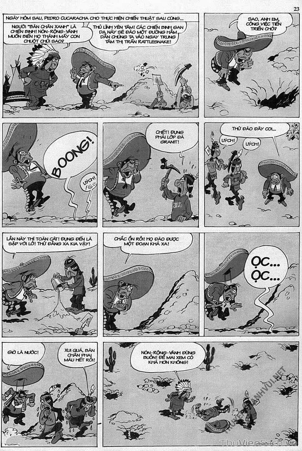 Truyện Tranh Cuộc Phiêu Lưu Kỳ Thú Của Lucky Luke trang 3