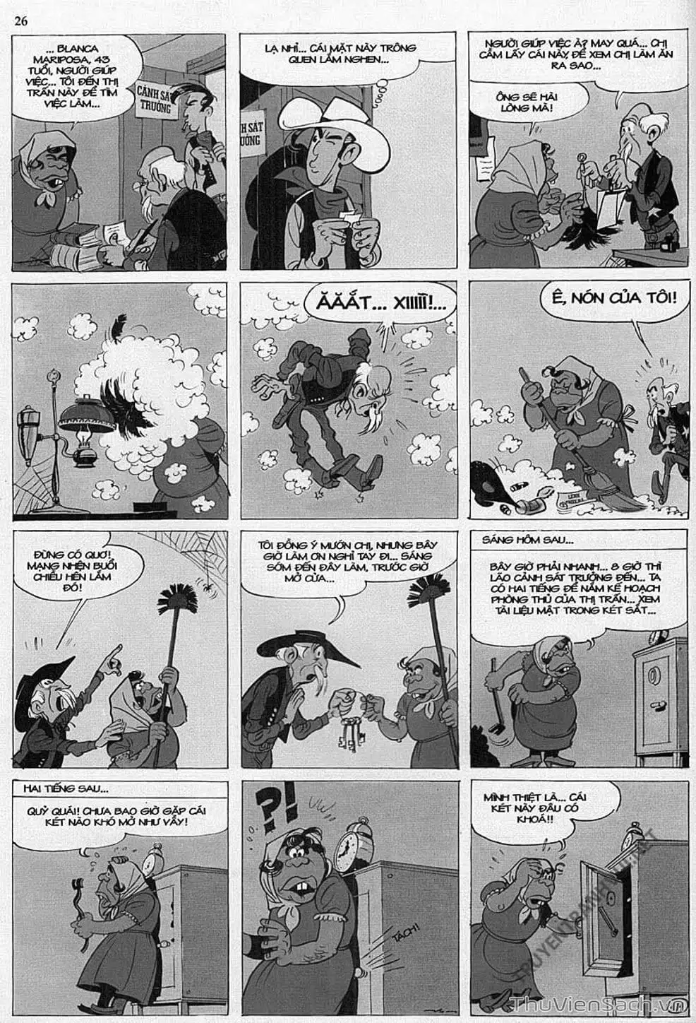 Truyện Tranh Cuộc Phiêu Lưu Kỳ Thú Của Lucky Luke trang 3