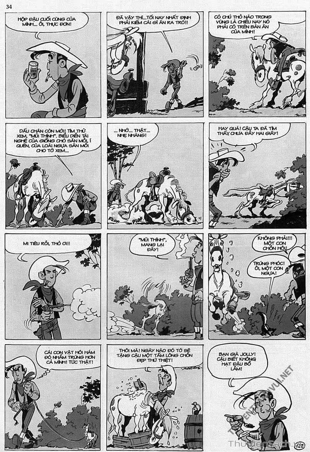 Truyện Tranh Cuộc Phiêu Lưu Kỳ Thú Của Lucky Luke trang 3