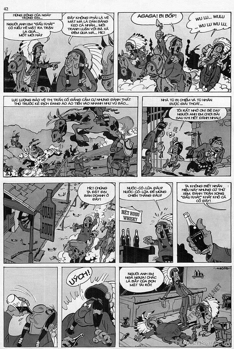 Truyện Tranh Cuộc Phiêu Lưu Kỳ Thú Của Lucky Luke trang 3