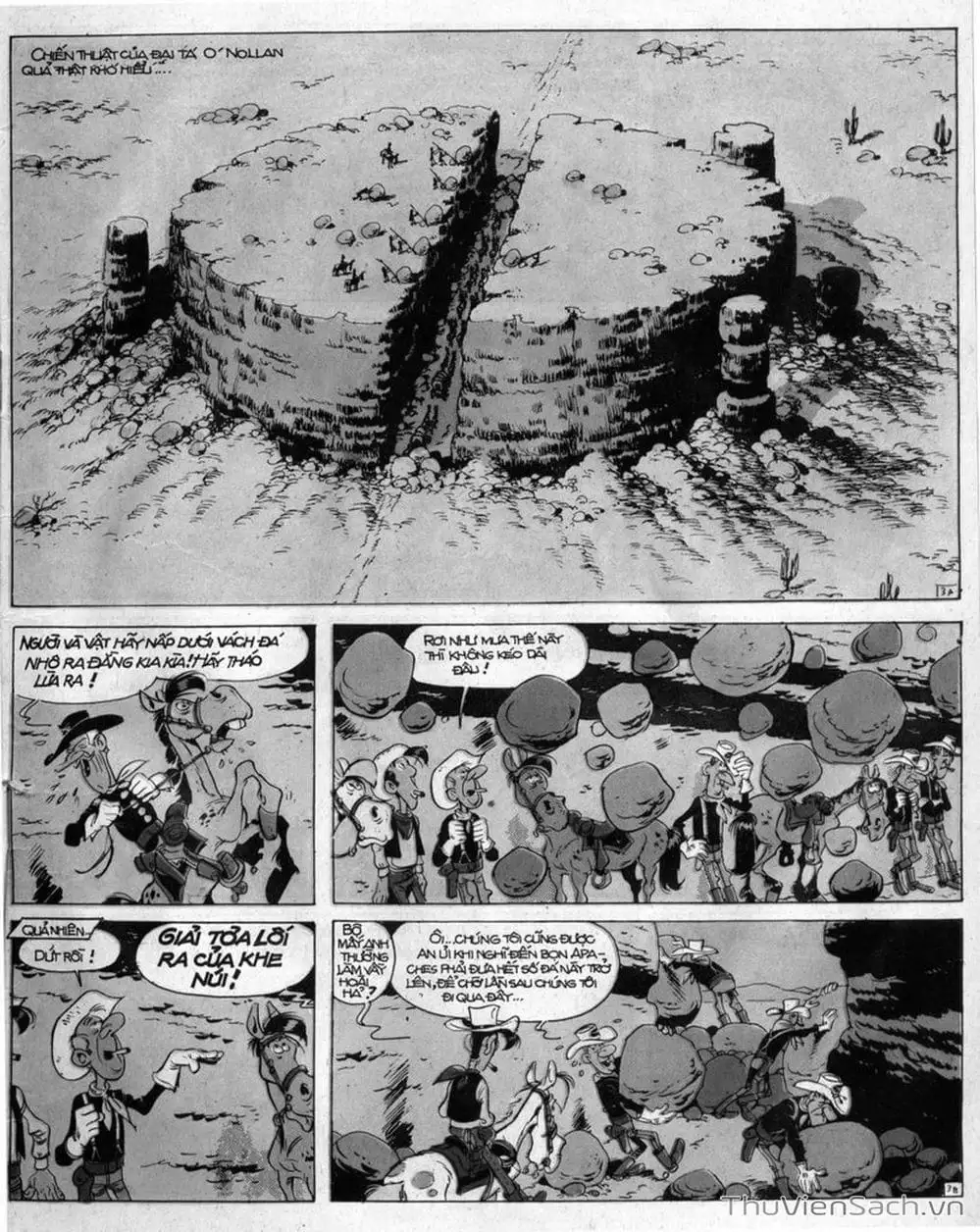 Truyện Tranh Cuộc Phiêu Lưu Kỳ Thú Của Lucky Luke trang 3