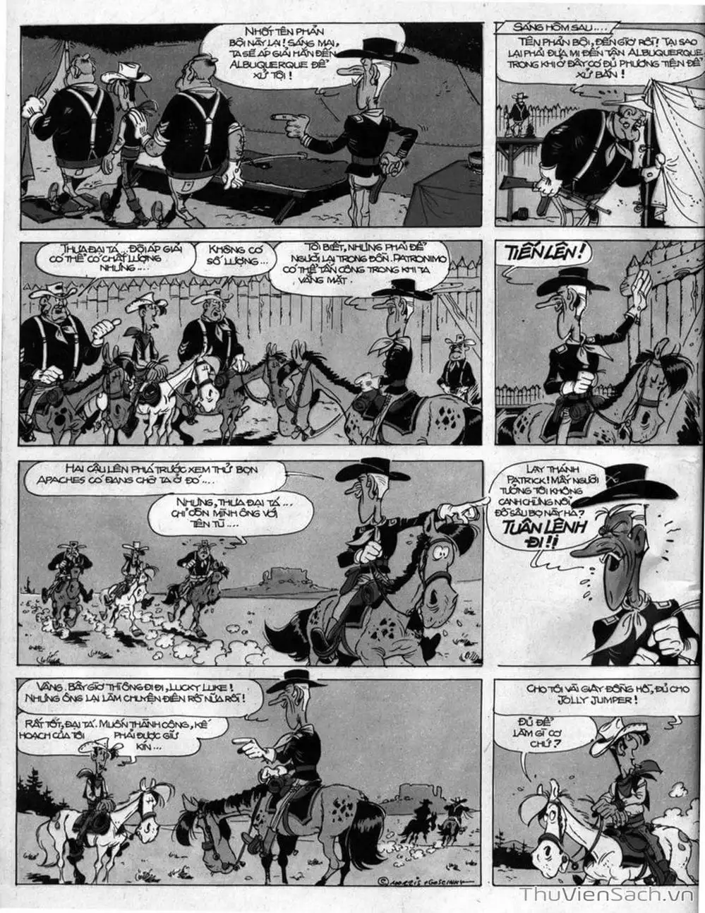 Truyện Tranh Cuộc Phiêu Lưu Kỳ Thú Của Lucky Luke trang 3