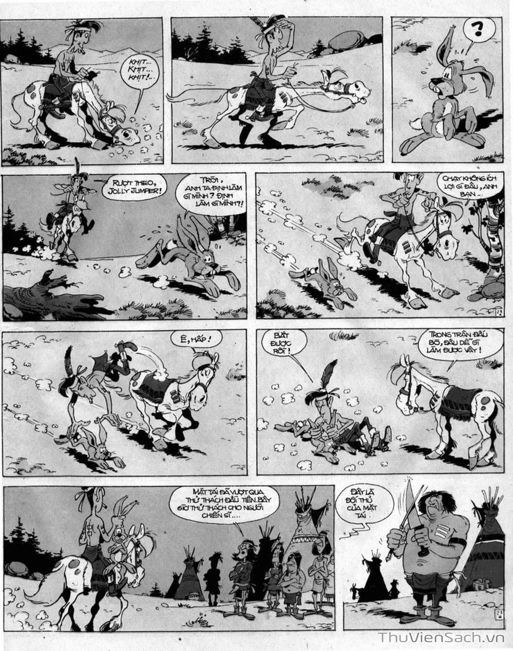 Truyện Tranh Cuộc Phiêu Lưu Kỳ Thú Của Lucky Luke trang 3