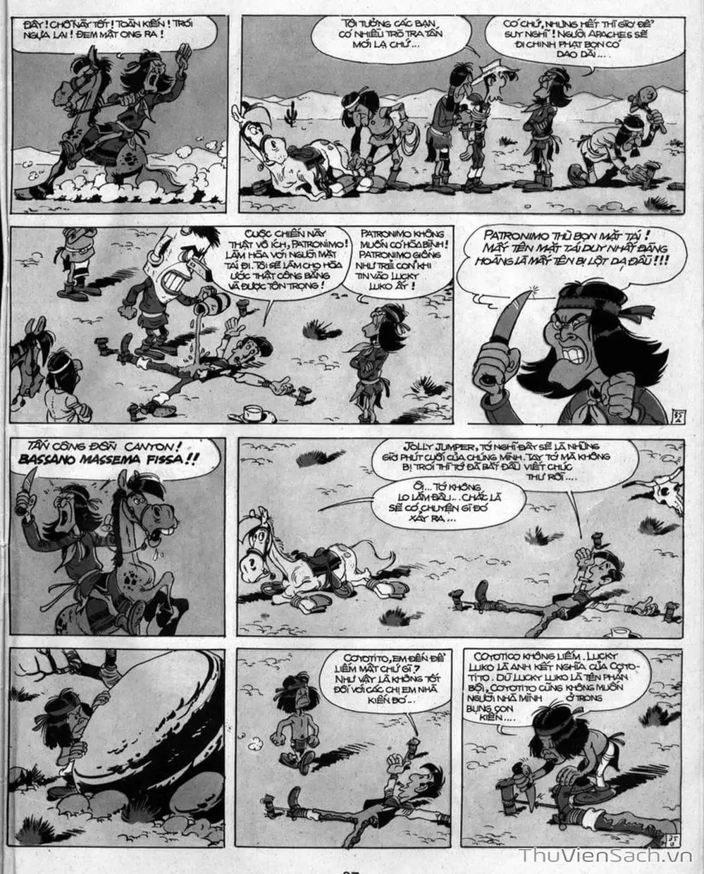 Truyện Tranh Cuộc Phiêu Lưu Kỳ Thú Của Lucky Luke trang 3