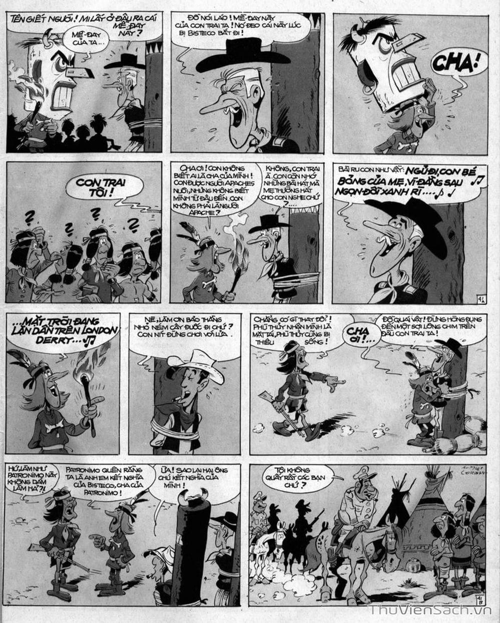 Truyện Tranh Cuộc Phiêu Lưu Kỳ Thú Của Lucky Luke trang 3