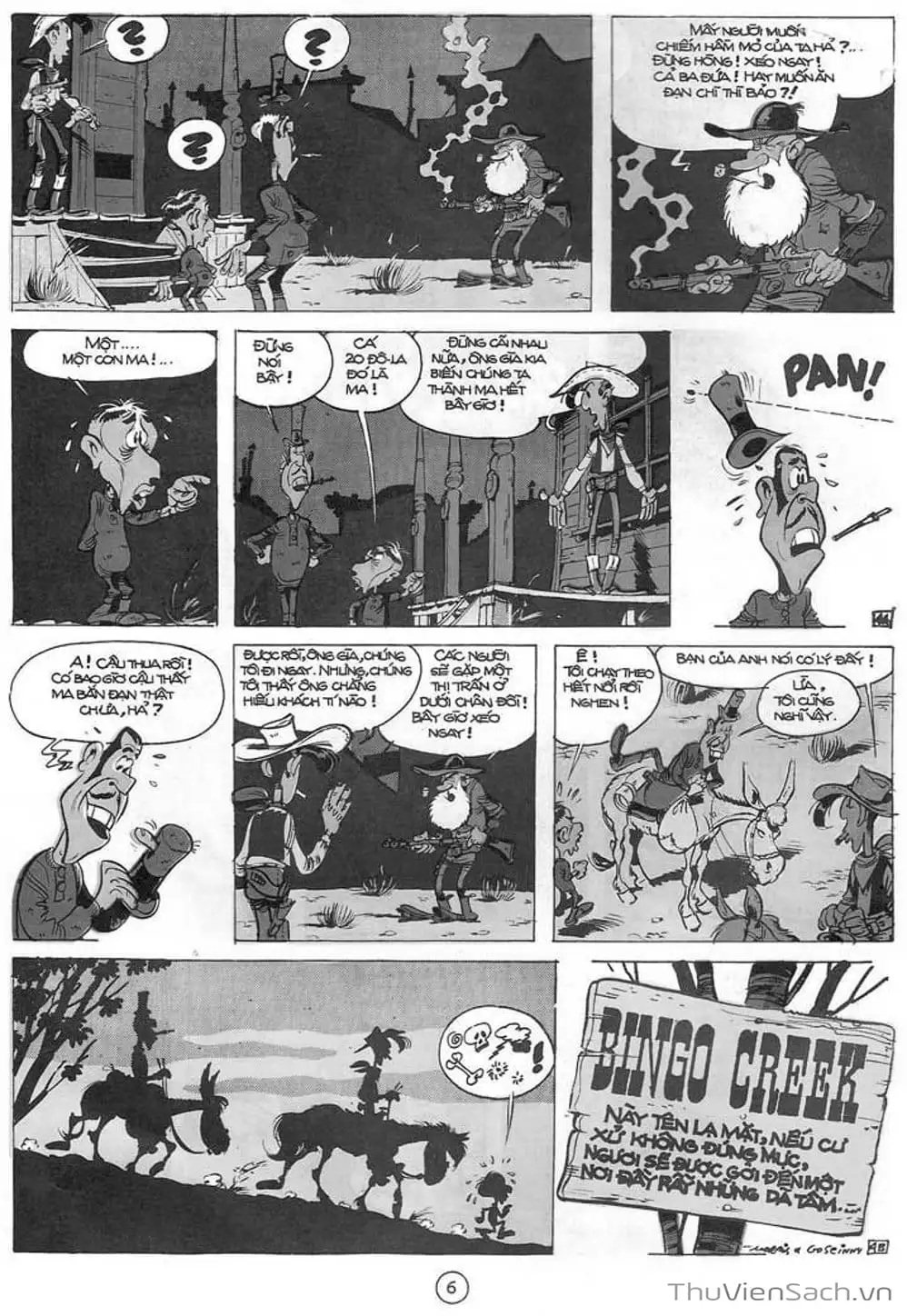 Truyện Tranh Cuộc Phiêu Lưu Kỳ Thú Của Lucky Luke trang 3