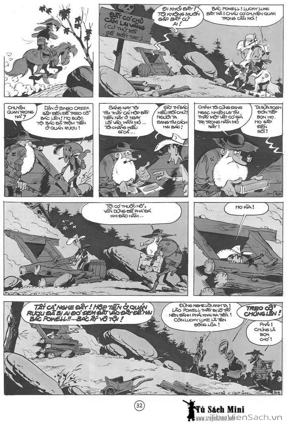 Truyện Tranh Cuộc Phiêu Lưu Kỳ Thú Của Lucky Luke trang 3