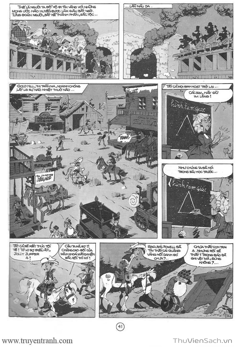 Truyện Tranh Cuộc Phiêu Lưu Kỳ Thú Của Lucky Luke trang 3