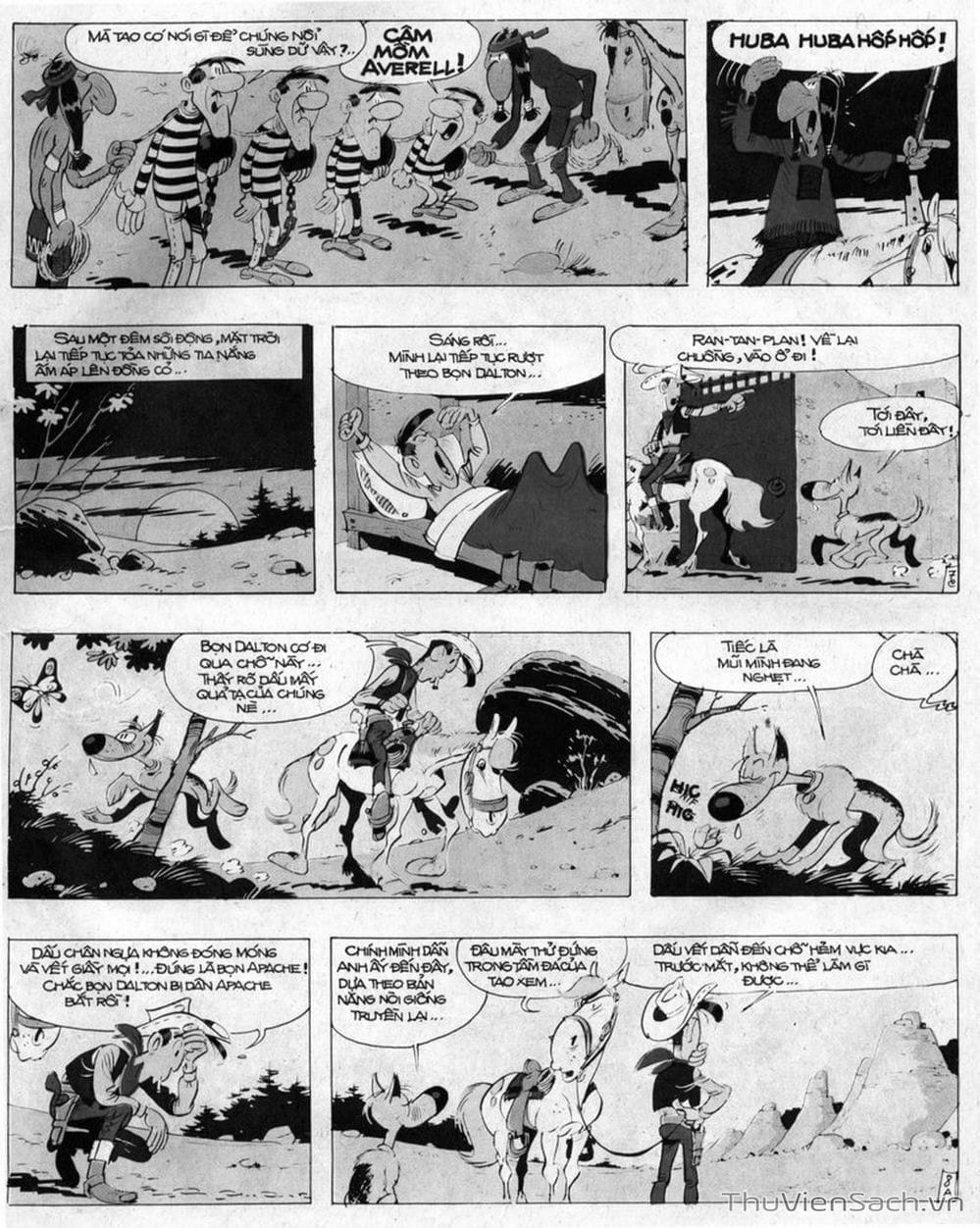 Truyện Tranh Cuộc Phiêu Lưu Kỳ Thú Của Lucky Luke trang 3