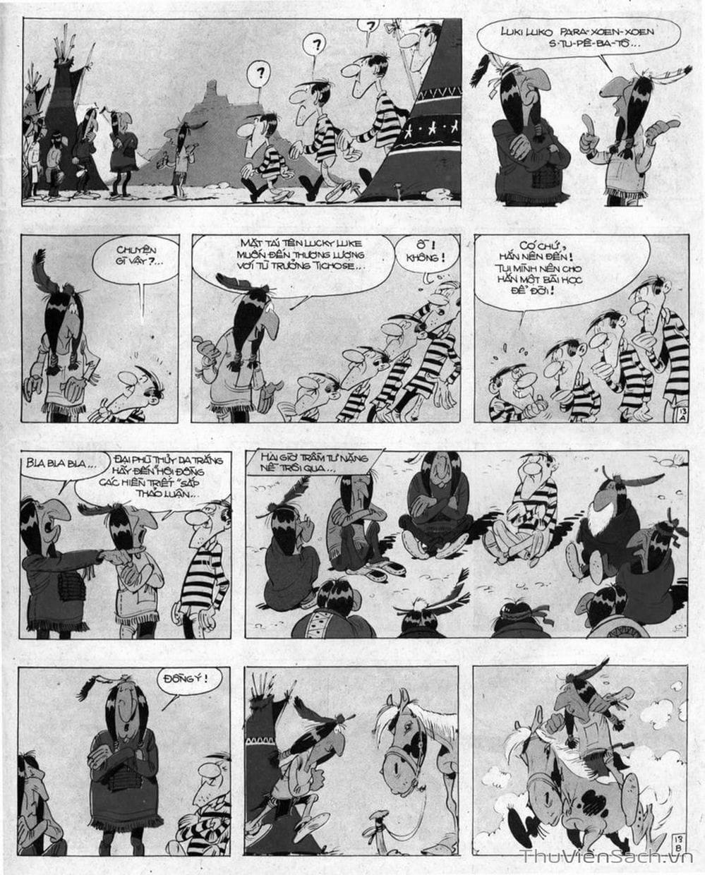 Truyện Tranh Cuộc Phiêu Lưu Kỳ Thú Của Lucky Luke trang 3