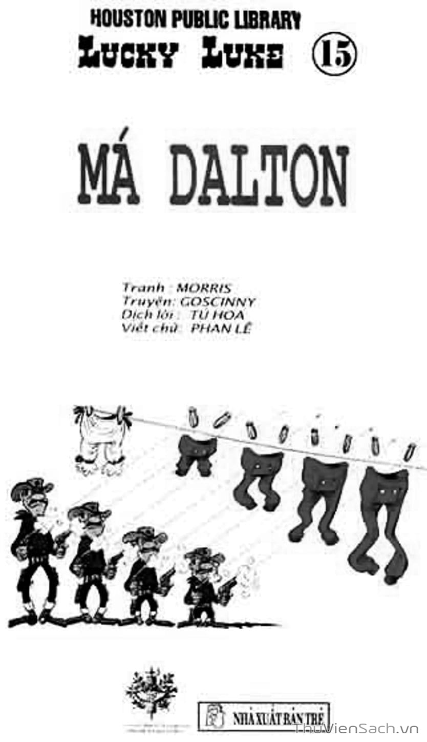Truyện Tranh Cuộc Phiêu Lưu Kỳ Thú Của Lucky Luke trang 3