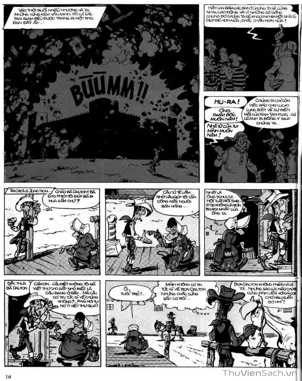 Truyện Tranh Cuộc Phiêu Lưu Kỳ Thú Của Lucky Luke trang 3