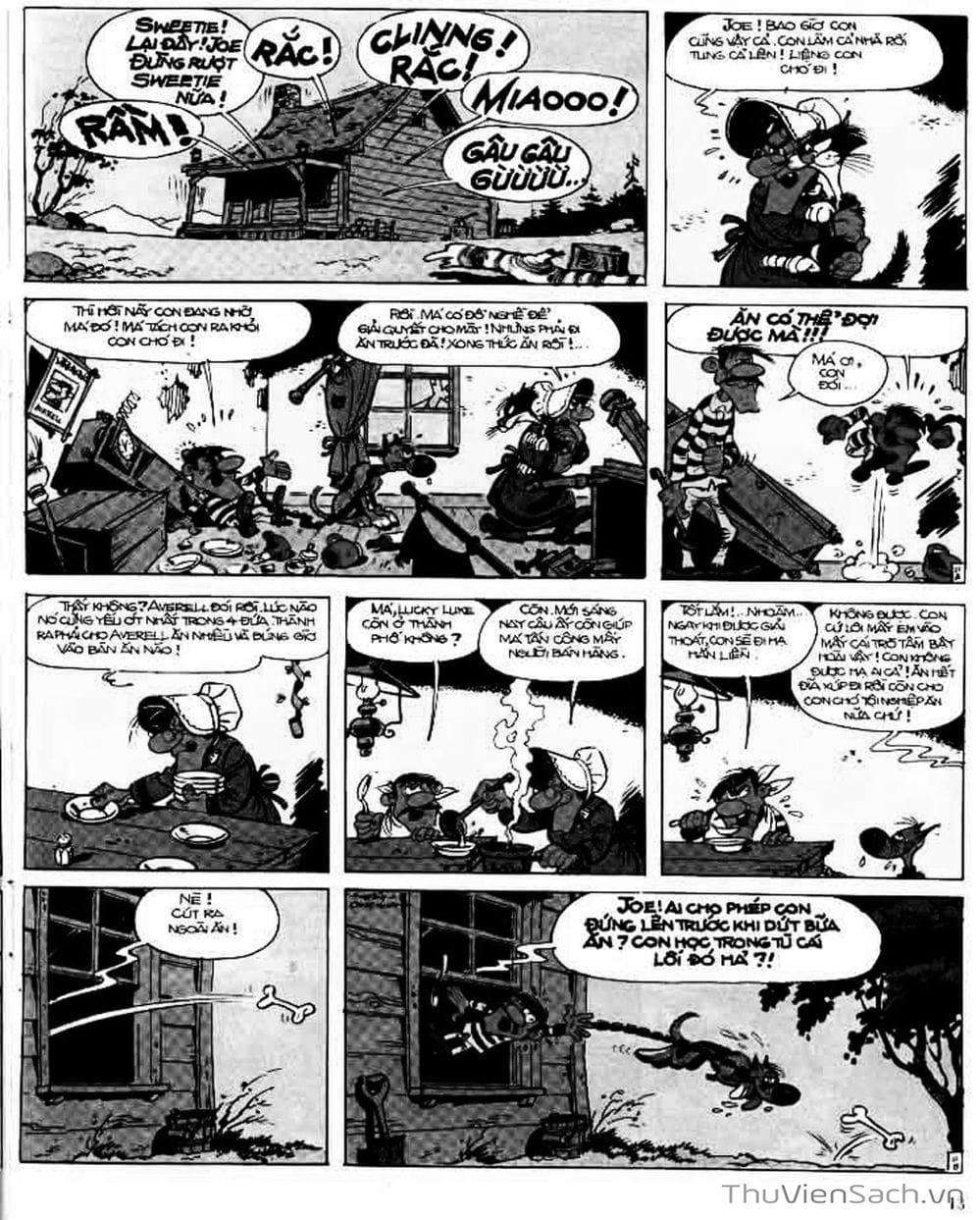 Truyện Tranh Cuộc Phiêu Lưu Kỳ Thú Của Lucky Luke trang 3