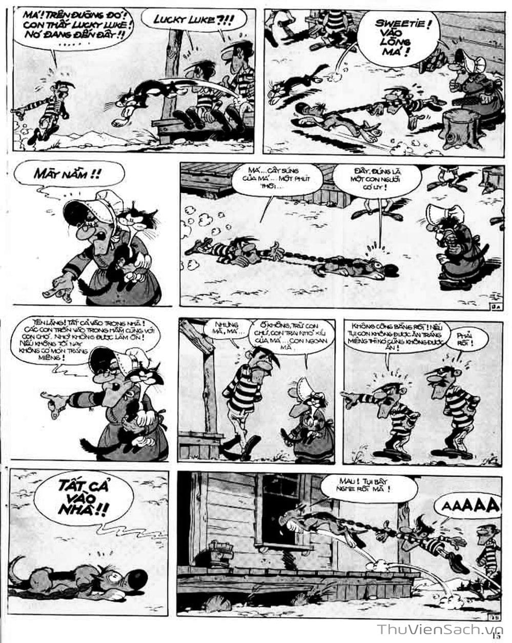 Truyện Tranh Cuộc Phiêu Lưu Kỳ Thú Của Lucky Luke trang 3