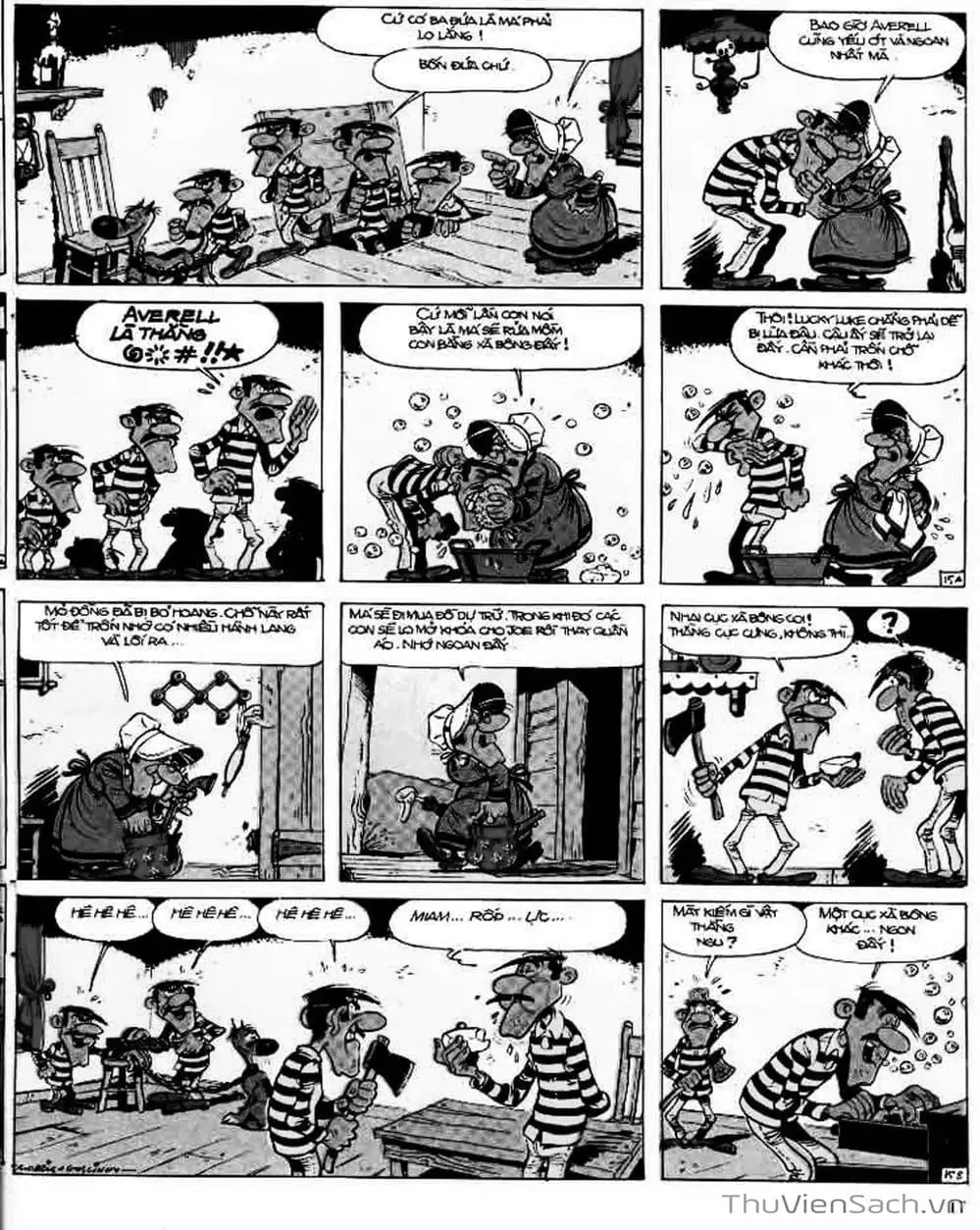 Truyện Tranh Cuộc Phiêu Lưu Kỳ Thú Của Lucky Luke trang 3