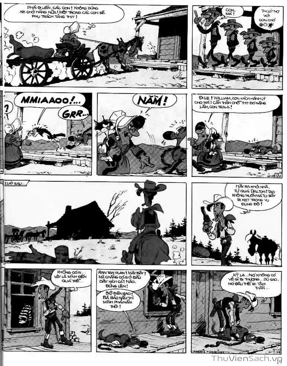 Truyện Tranh Cuộc Phiêu Lưu Kỳ Thú Của Lucky Luke trang 3