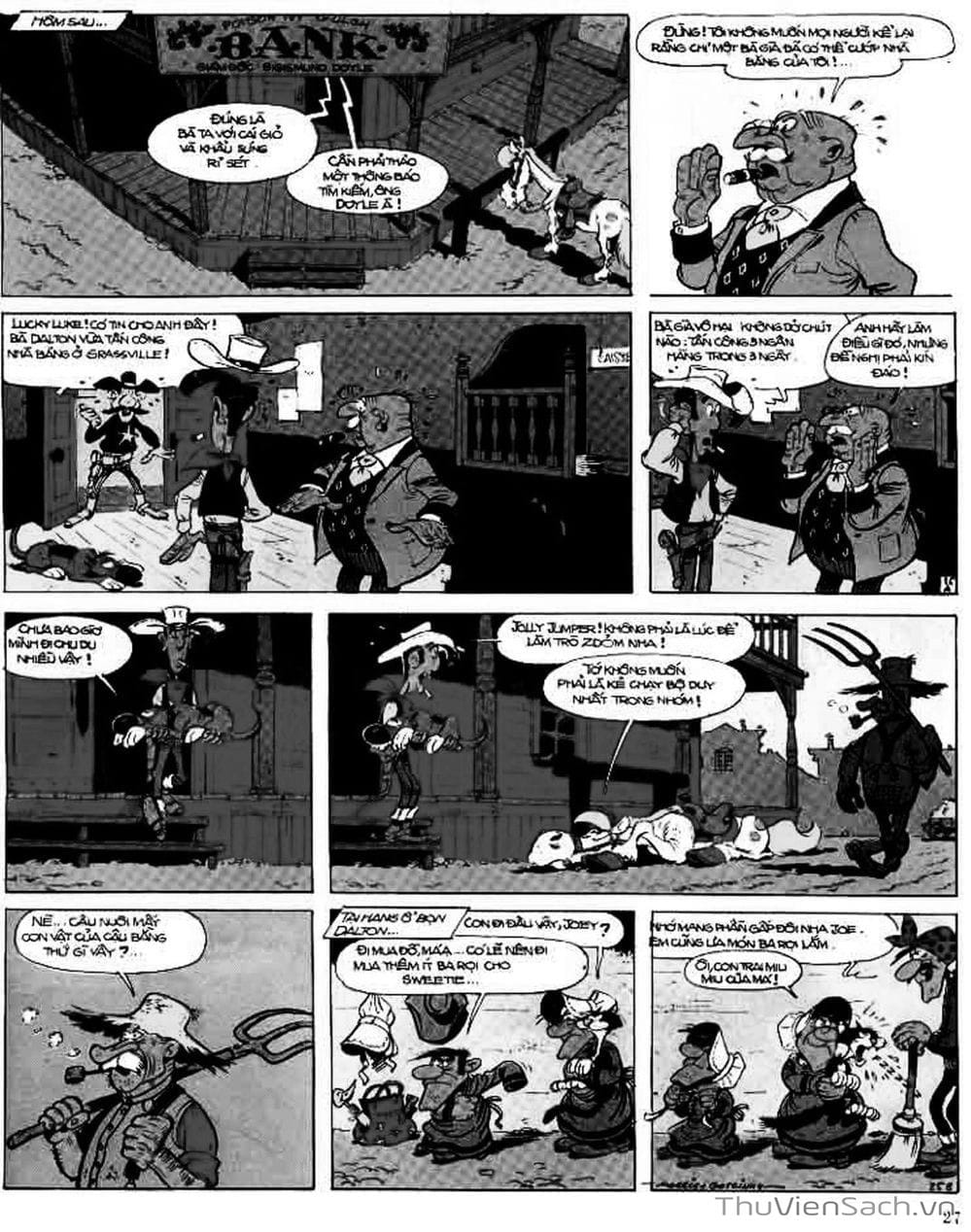 Truyện Tranh Cuộc Phiêu Lưu Kỳ Thú Của Lucky Luke trang 3