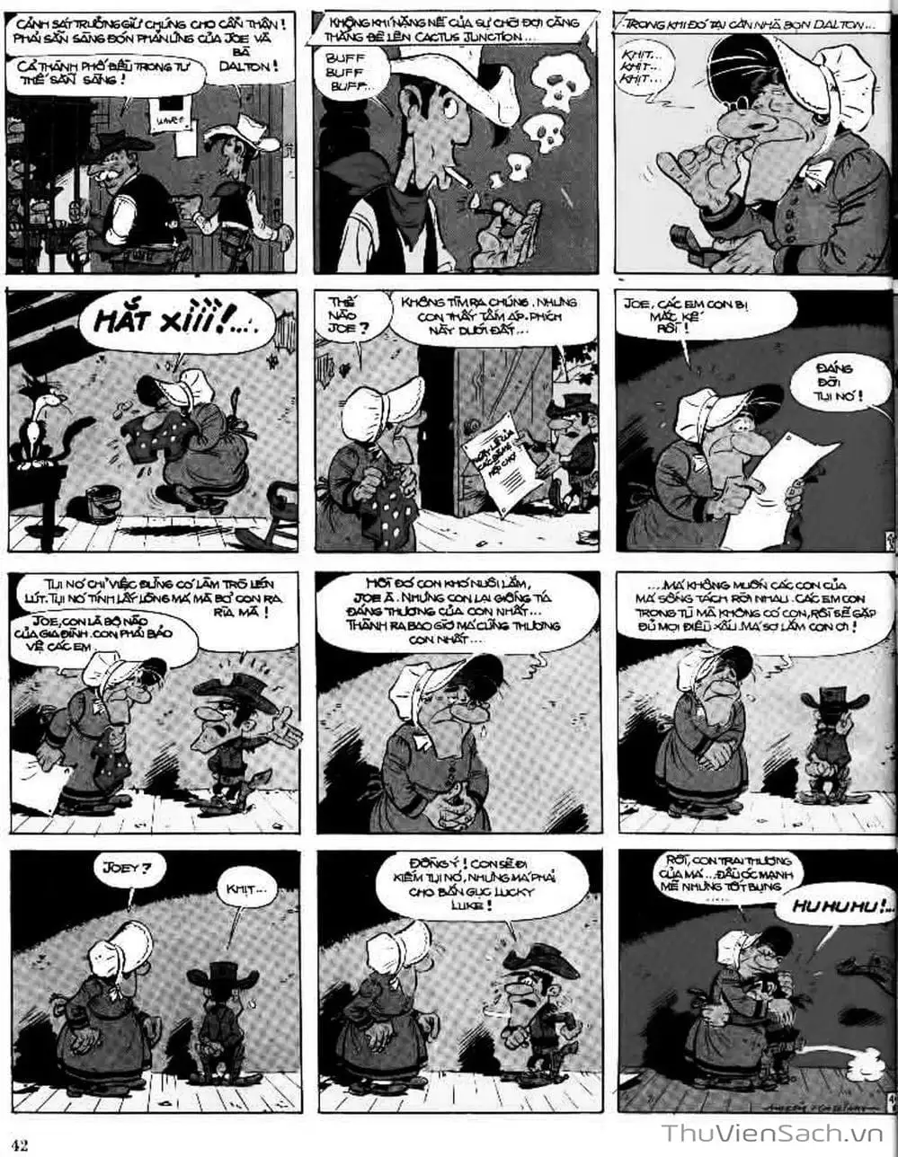 Truyện Tranh Cuộc Phiêu Lưu Kỳ Thú Của Lucky Luke trang 3