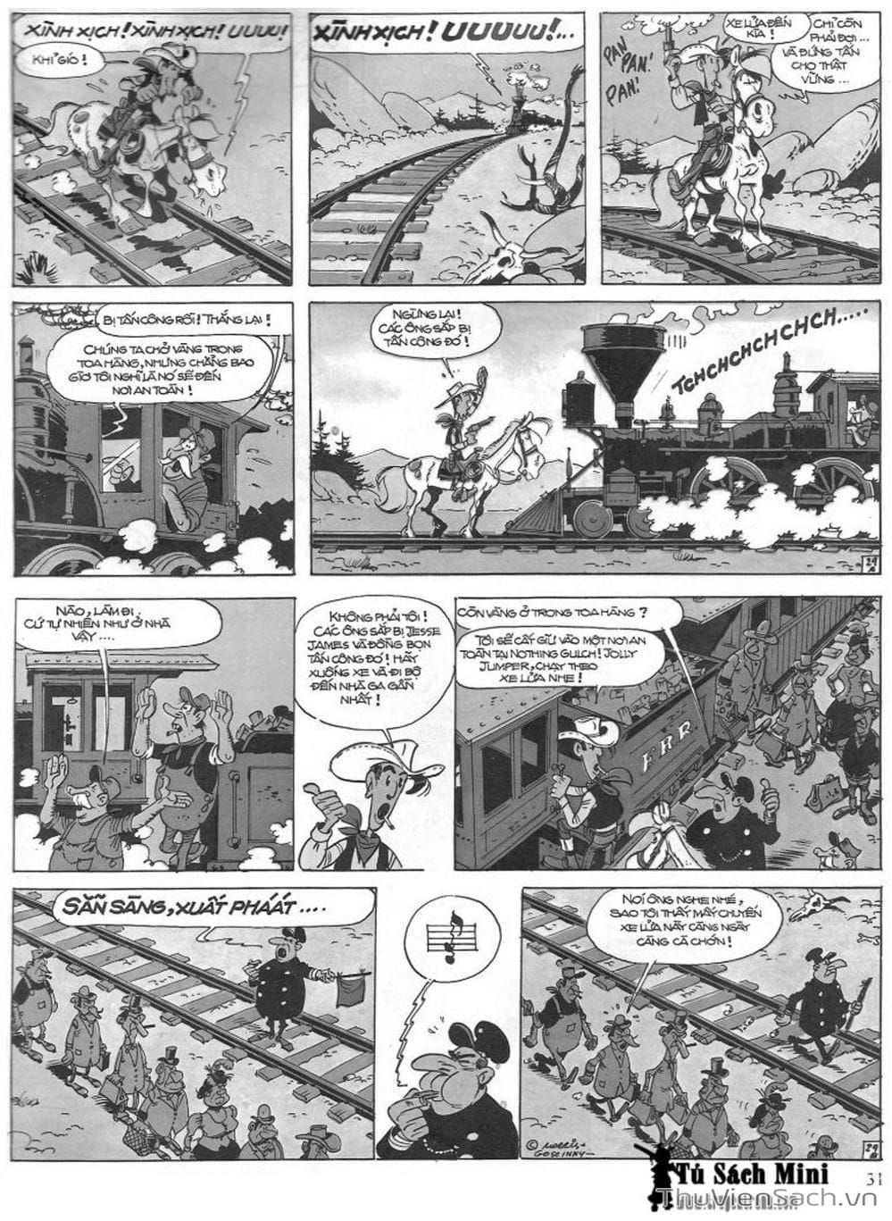 Truyện Tranh Cuộc Phiêu Lưu Kỳ Thú Của Lucky Luke trang 3