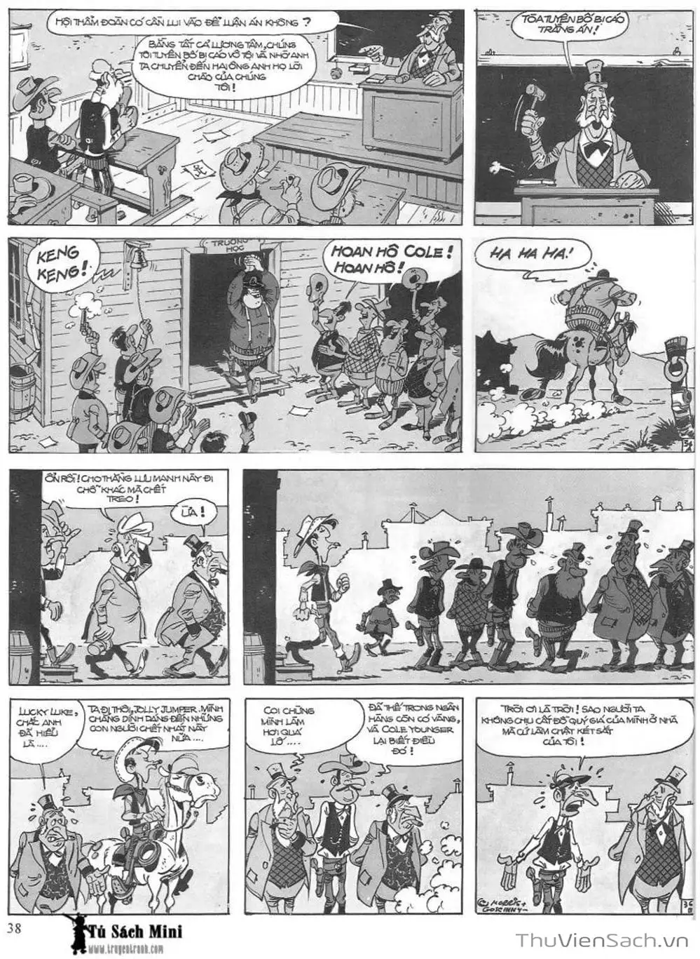 Truyện Tranh Cuộc Phiêu Lưu Kỳ Thú Của Lucky Luke trang 3
