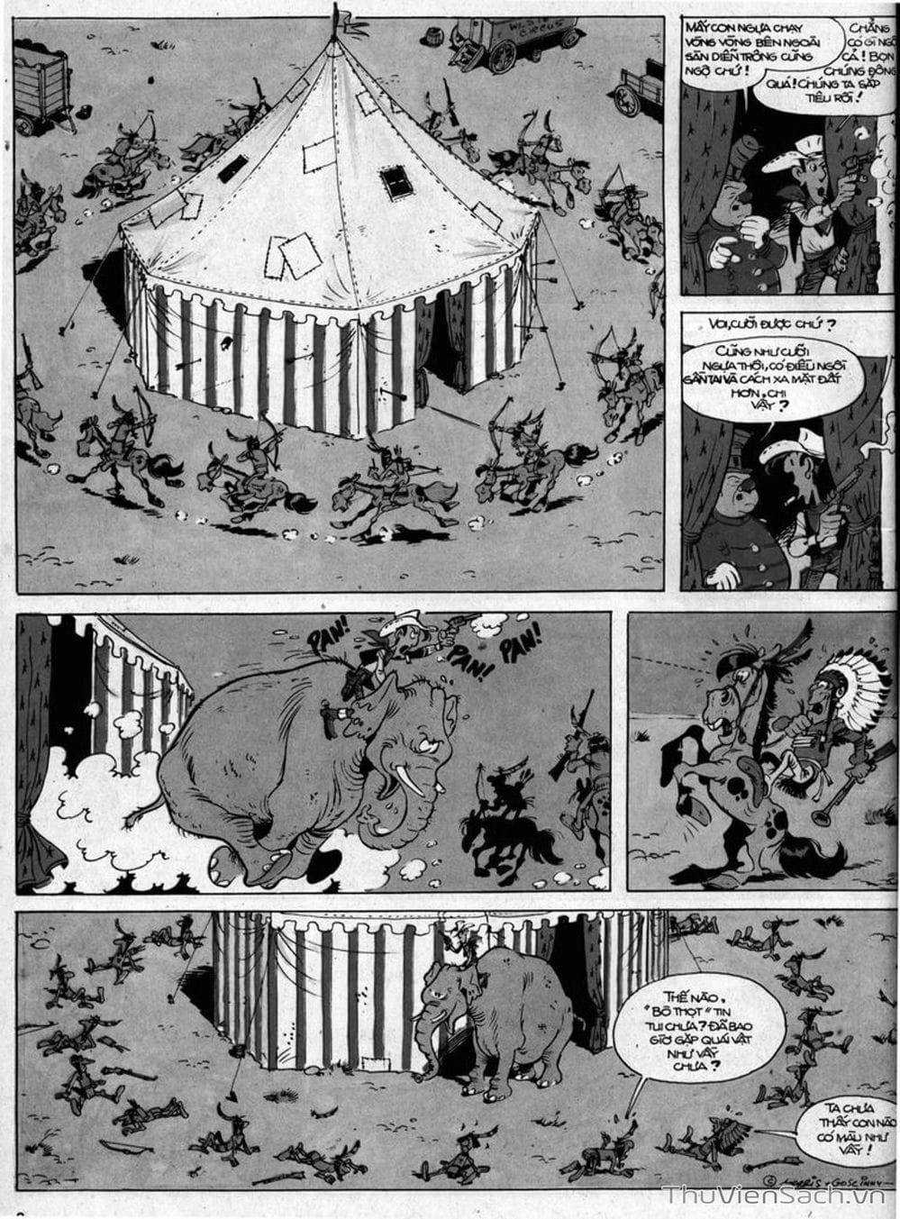 Truyện Tranh Cuộc Phiêu Lưu Kỳ Thú Của Lucky Luke trang 3