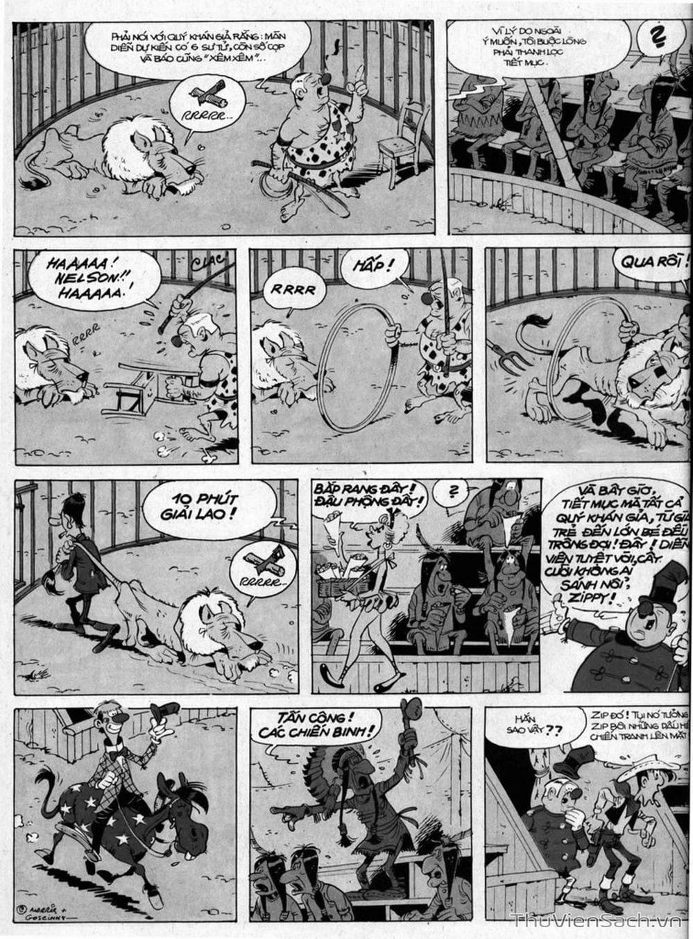 Truyện Tranh Cuộc Phiêu Lưu Kỳ Thú Của Lucky Luke trang 3