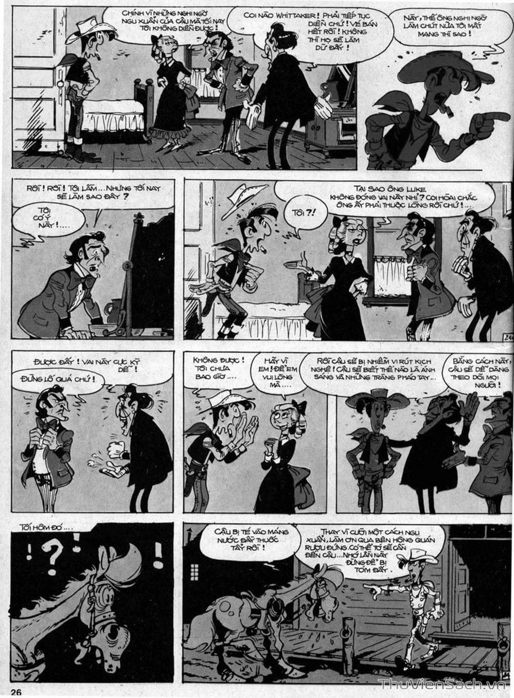 Truyện Tranh Cuộc Phiêu Lưu Kỳ Thú Của Lucky Luke trang 3