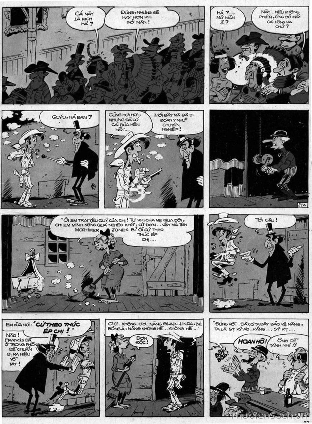 Truyện Tranh Cuộc Phiêu Lưu Kỳ Thú Của Lucky Luke trang 3