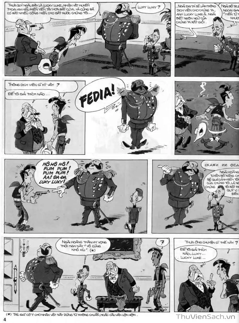 Truyện Tranh Cuộc Phiêu Lưu Kỳ Thú Của Lucky Luke trang 3