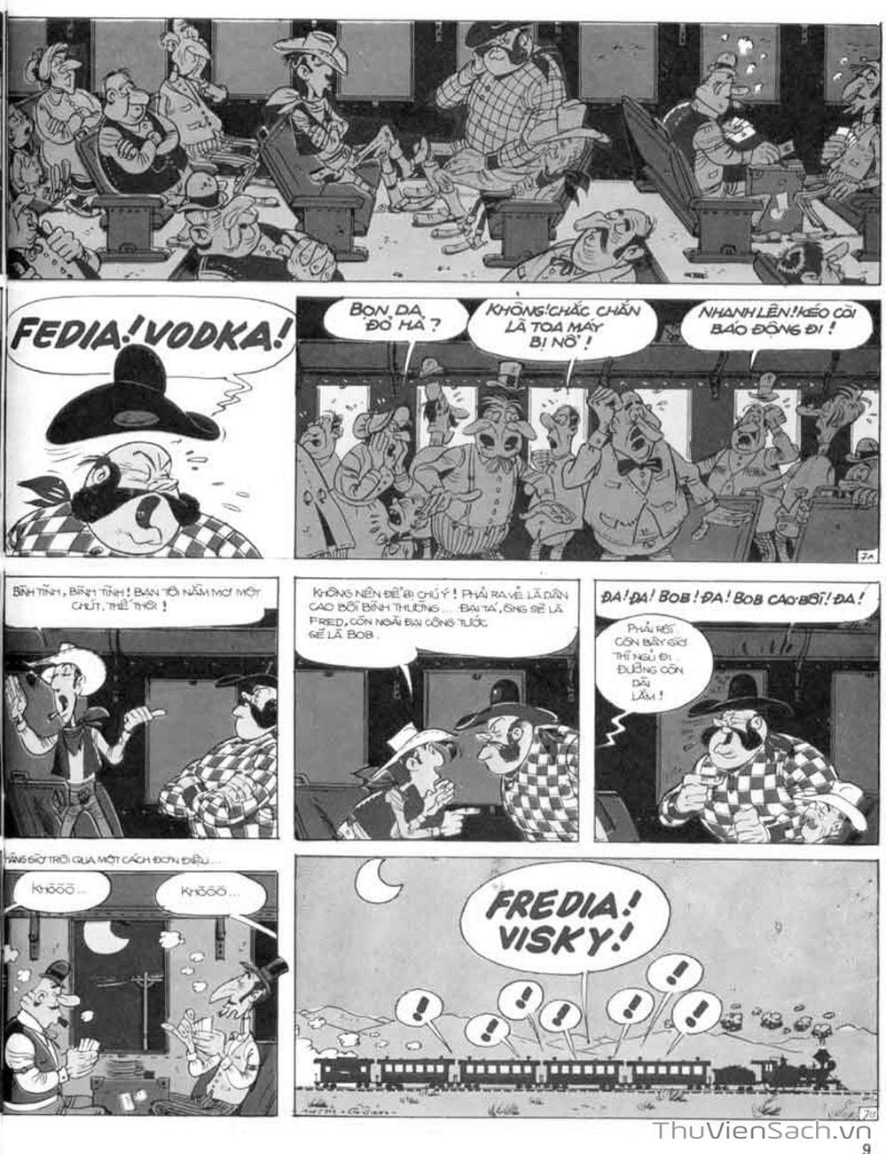 Truyện Tranh Cuộc Phiêu Lưu Kỳ Thú Của Lucky Luke trang 3