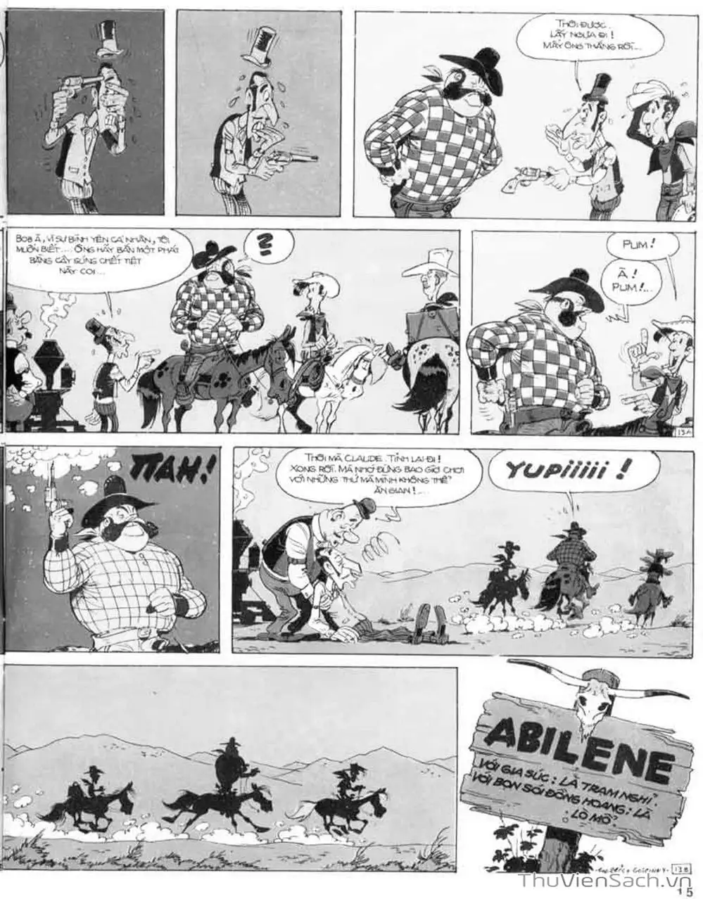 Truyện Tranh Cuộc Phiêu Lưu Kỳ Thú Của Lucky Luke trang 3