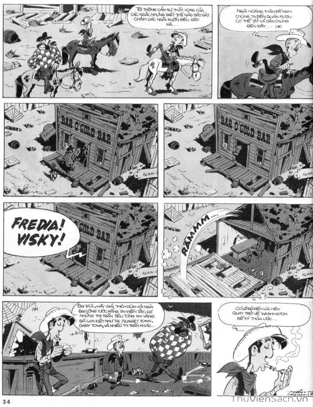 Truyện Tranh Cuộc Phiêu Lưu Kỳ Thú Của Lucky Luke trang 3