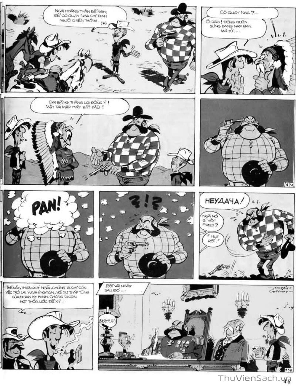 Truyện Tranh Cuộc Phiêu Lưu Kỳ Thú Của Lucky Luke trang 3