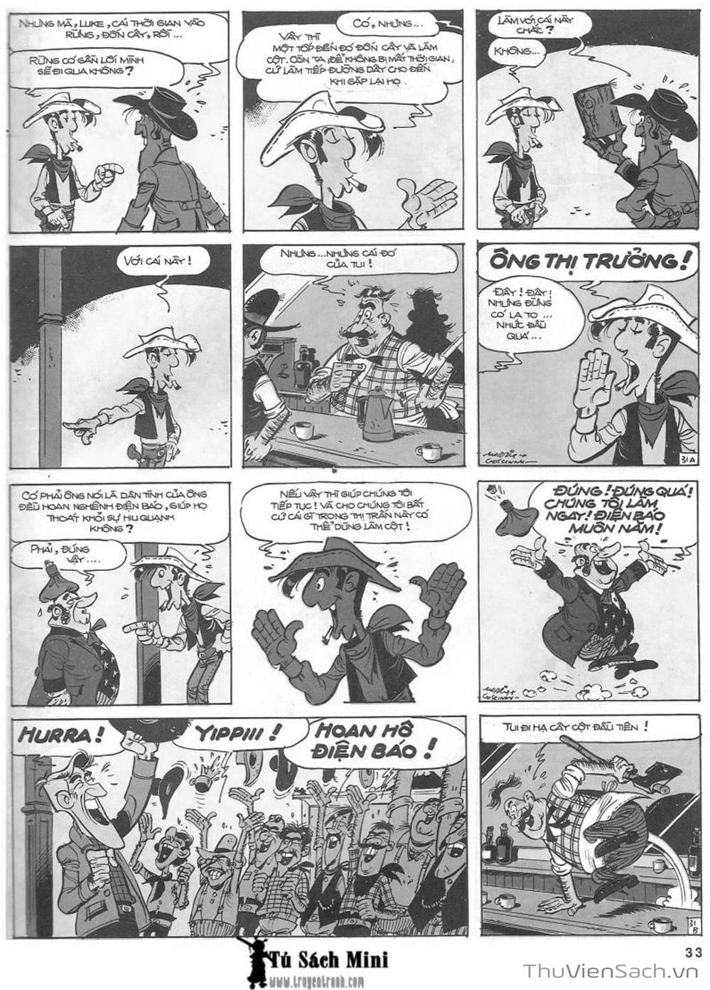 Truyện Tranh Cuộc Phiêu Lưu Kỳ Thú Của Lucky Luke trang 3