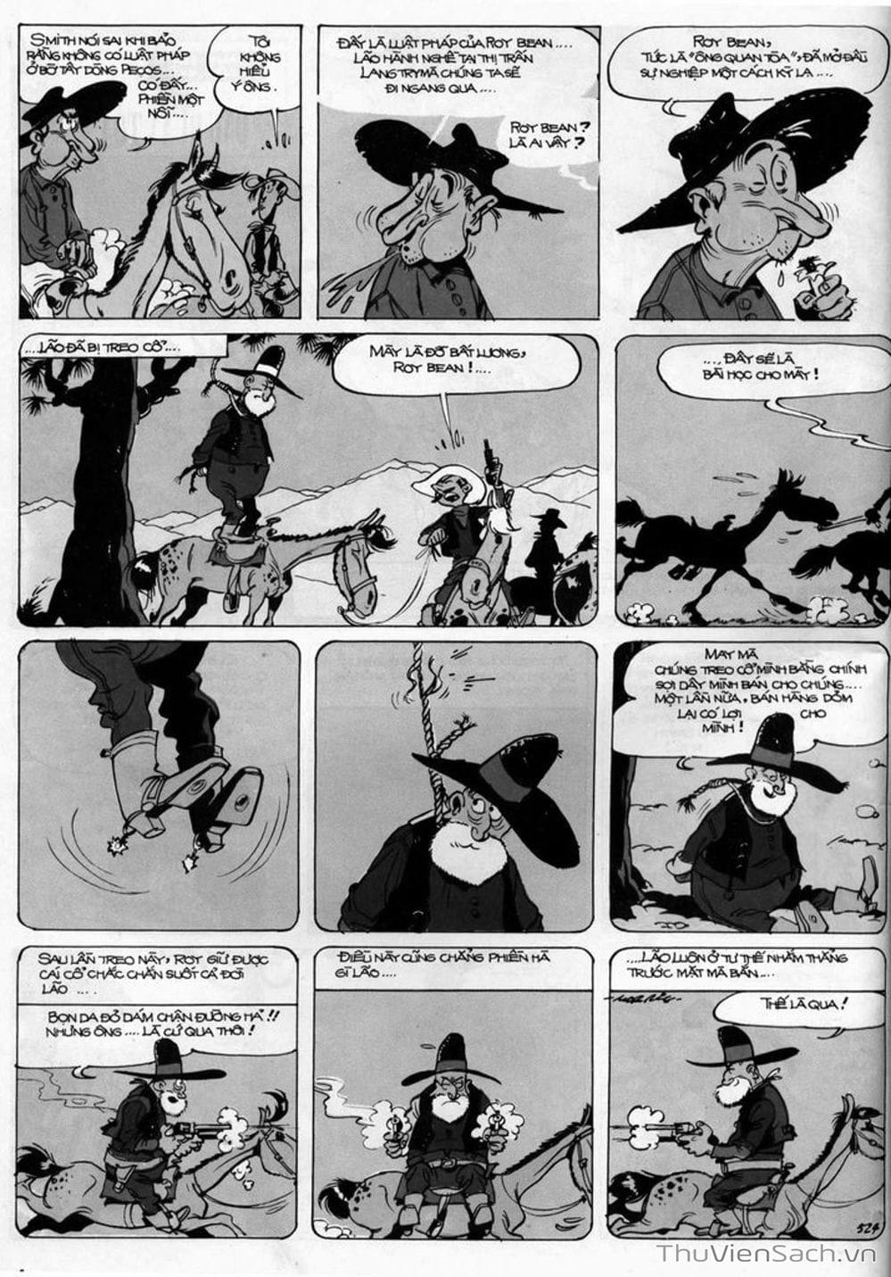 Truyện Tranh Cuộc Phiêu Lưu Kỳ Thú Của Lucky Luke trang 3