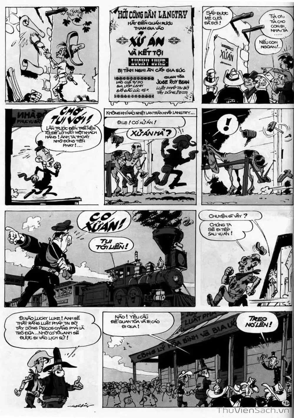 Truyện Tranh Cuộc Phiêu Lưu Kỳ Thú Của Lucky Luke trang 3