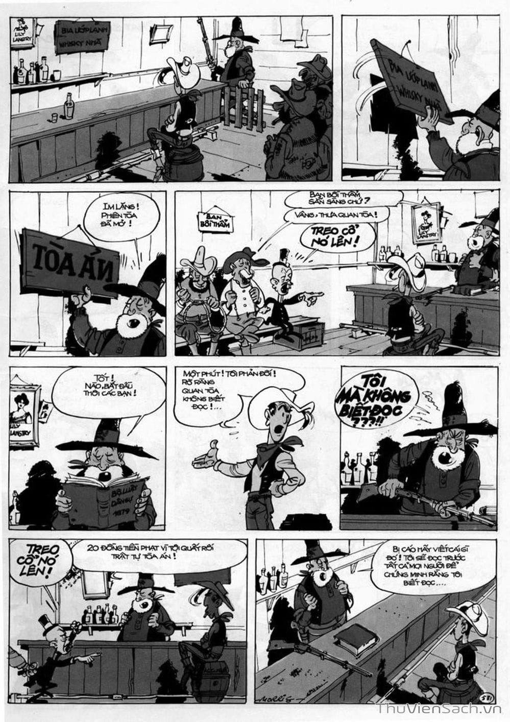 Truyện Tranh Cuộc Phiêu Lưu Kỳ Thú Của Lucky Luke trang 3