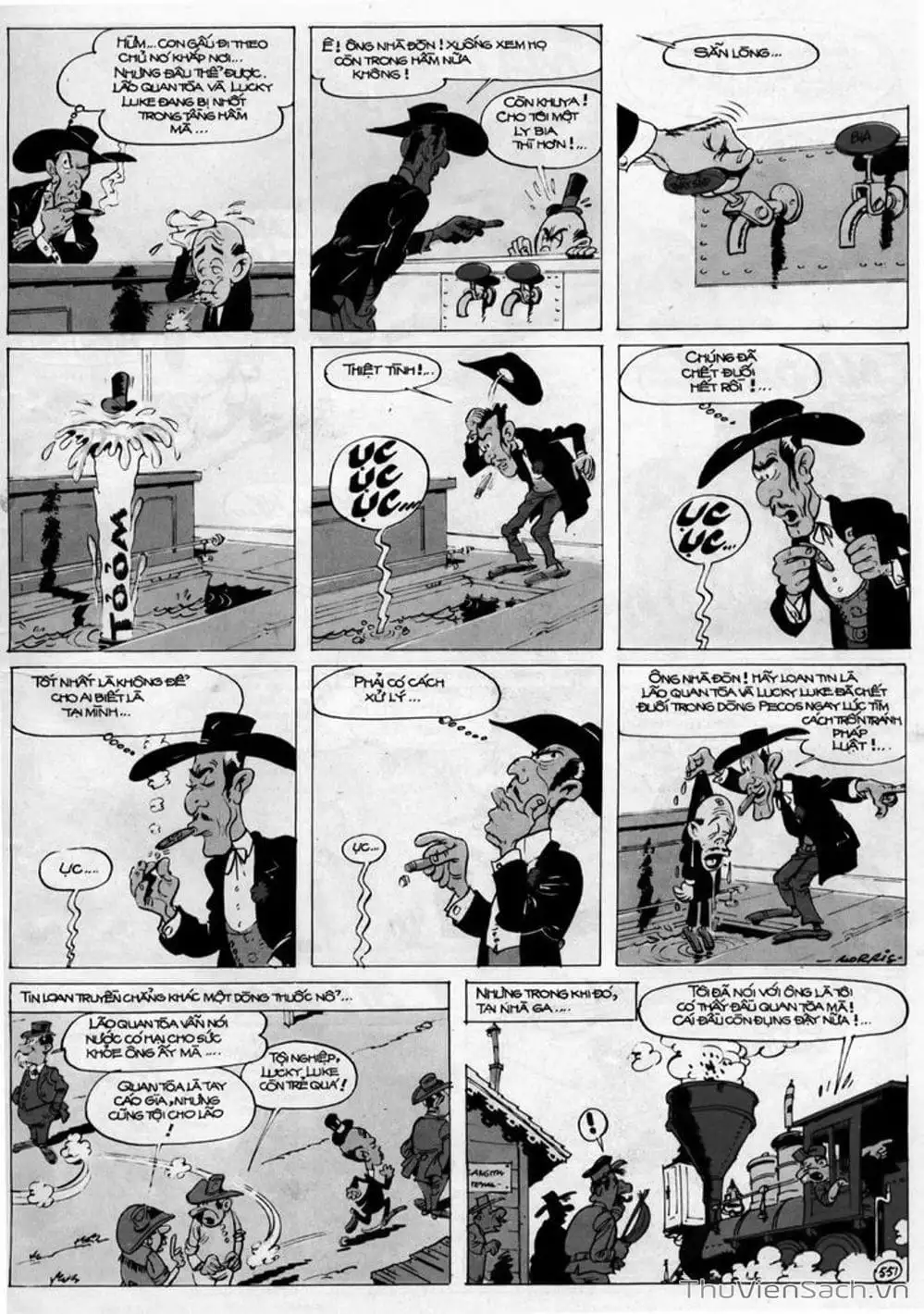 Truyện Tranh Cuộc Phiêu Lưu Kỳ Thú Của Lucky Luke trang 3
