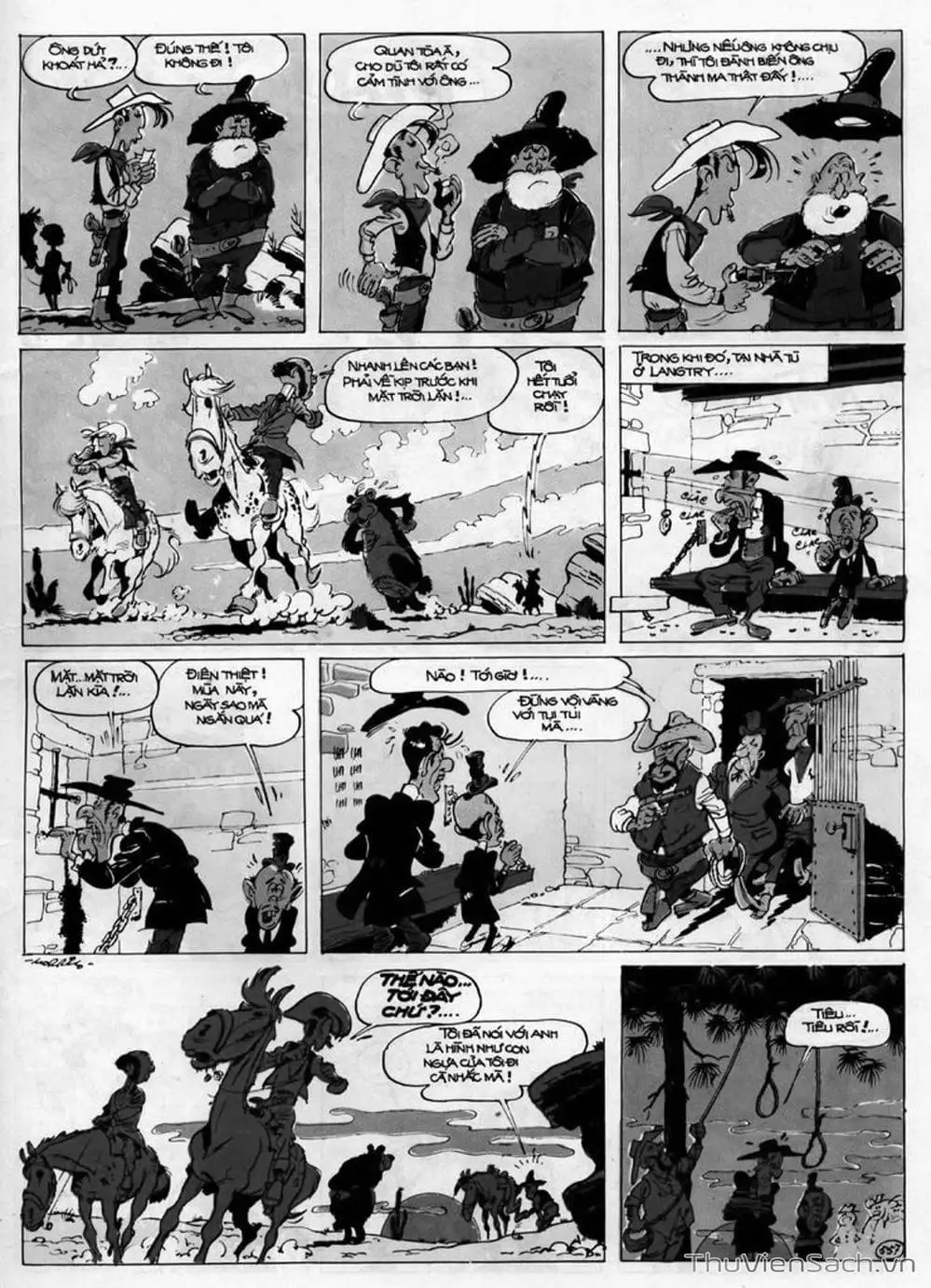 Truyện Tranh Cuộc Phiêu Lưu Kỳ Thú Của Lucky Luke trang 3