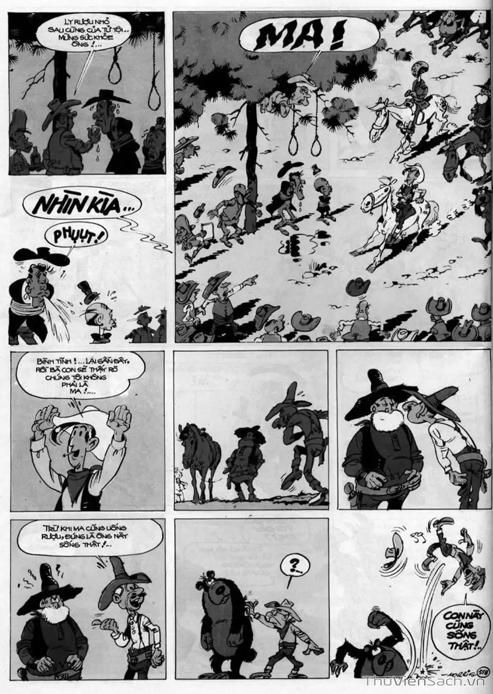 Truyện Tranh Cuộc Phiêu Lưu Kỳ Thú Của Lucky Luke trang 3