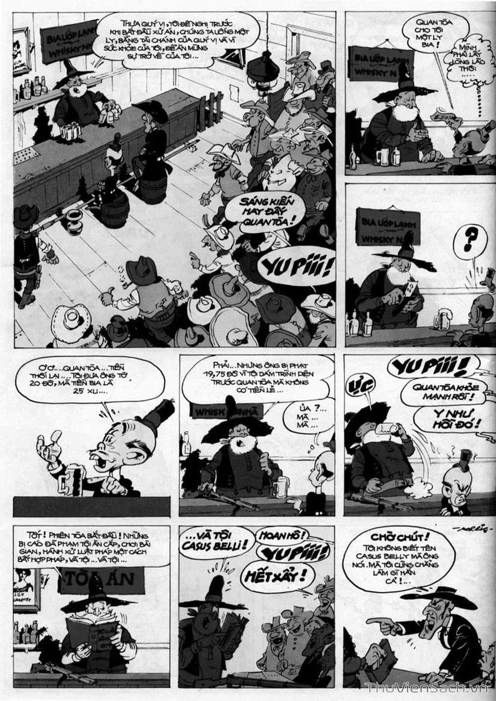 Truyện Tranh Cuộc Phiêu Lưu Kỳ Thú Của Lucky Luke trang 3