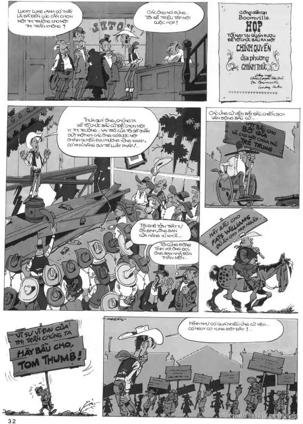 Truyện Tranh Cuộc Phiêu Lưu Kỳ Thú Của Lucky Luke trang 3