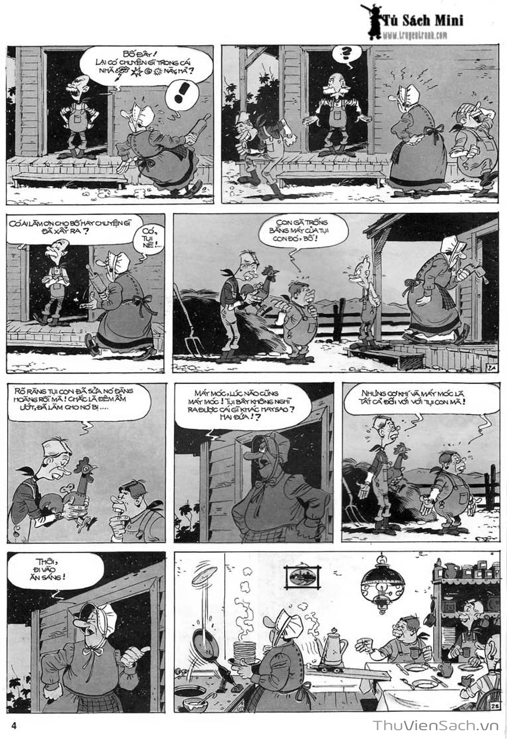 Truyện Tranh Cuộc Phiêu Lưu Kỳ Thú Của Lucky Luke trang 3