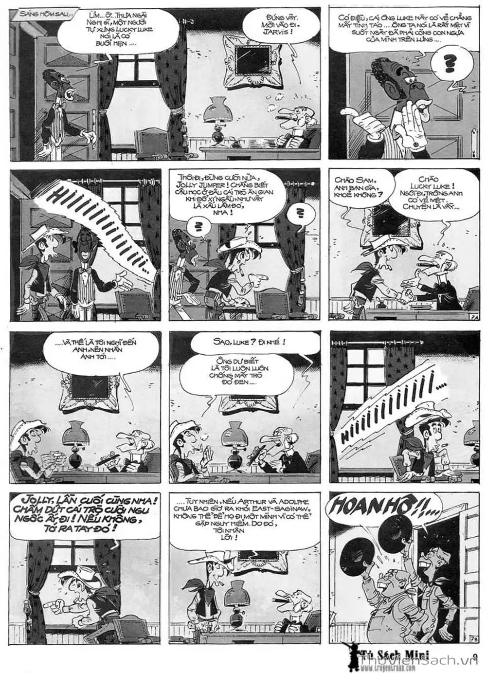 Truyện Tranh Cuộc Phiêu Lưu Kỳ Thú Của Lucky Luke trang 3