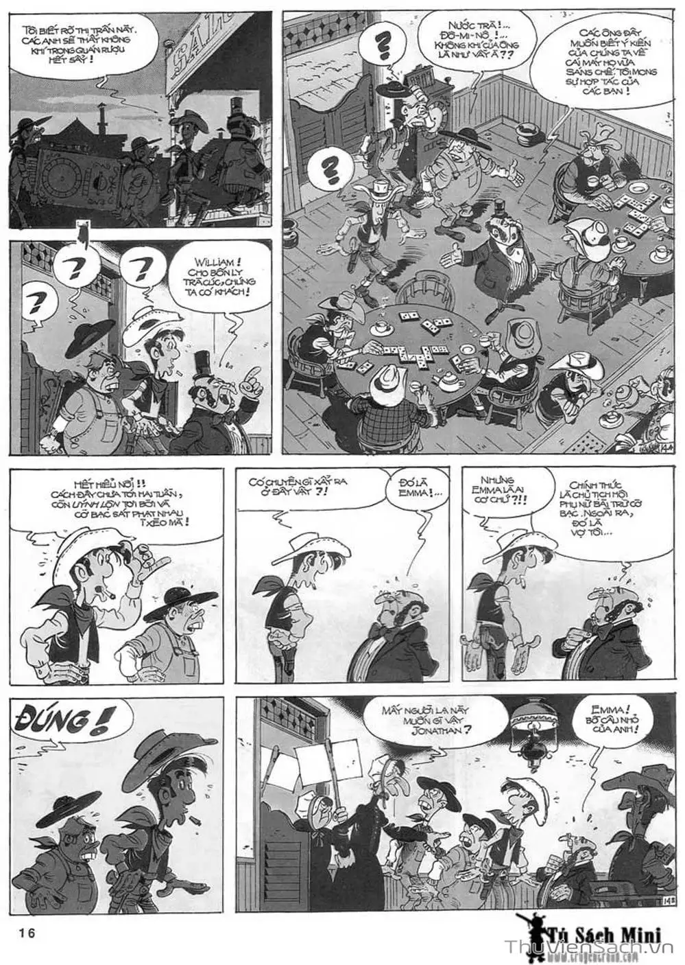 Truyện Tranh Cuộc Phiêu Lưu Kỳ Thú Của Lucky Luke trang 3