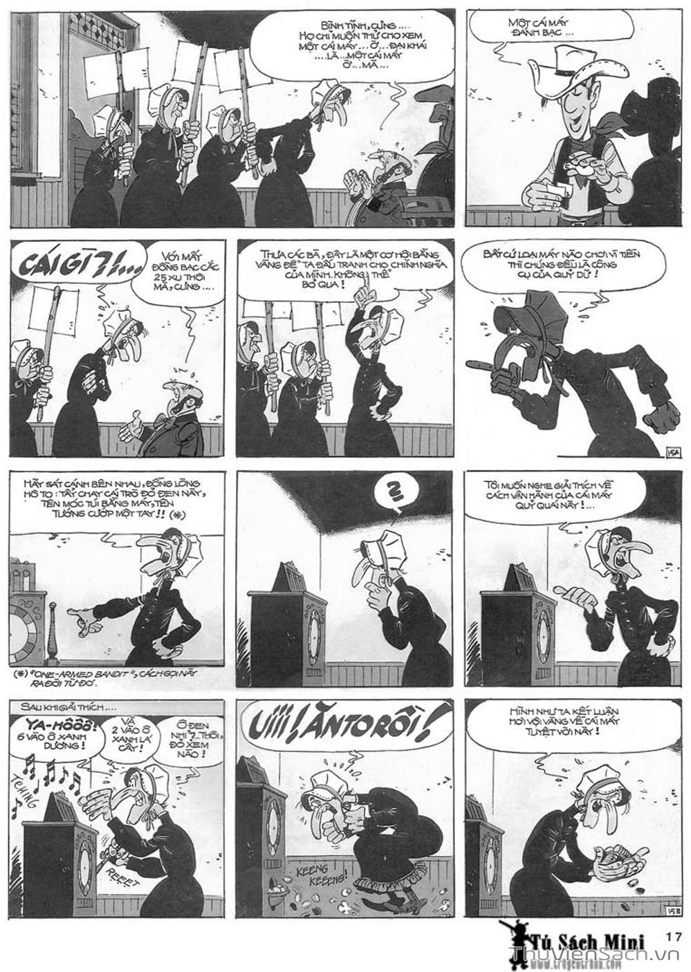 Truyện Tranh Cuộc Phiêu Lưu Kỳ Thú Của Lucky Luke trang 3