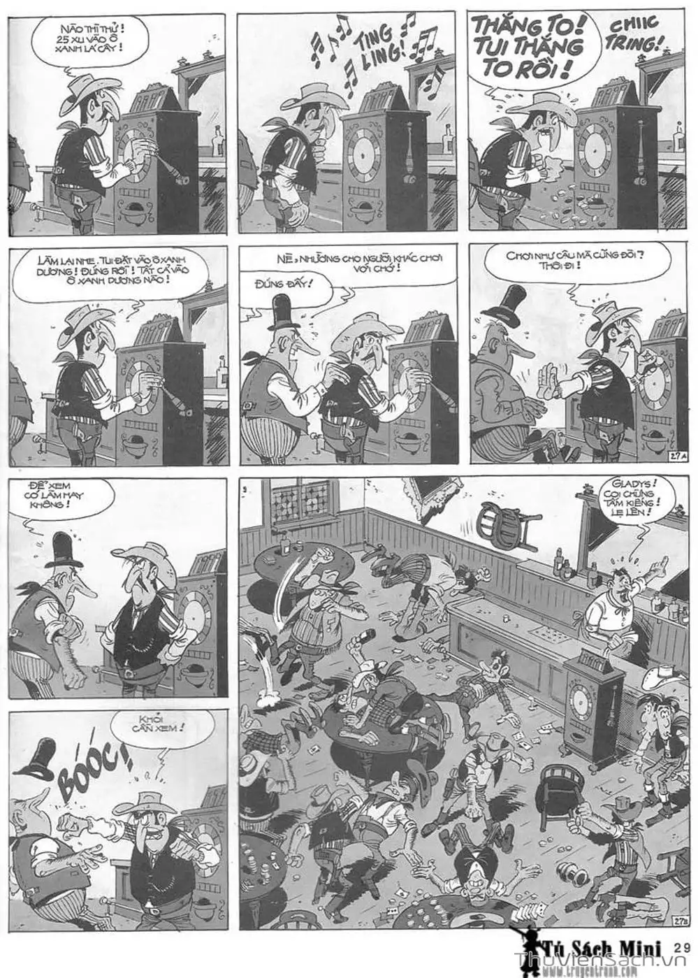 Truyện Tranh Cuộc Phiêu Lưu Kỳ Thú Của Lucky Luke trang 3