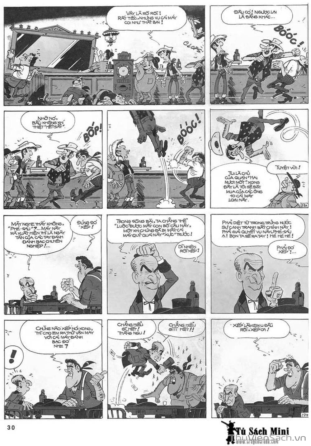 Truyện Tranh Cuộc Phiêu Lưu Kỳ Thú Của Lucky Luke trang 3
